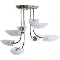 Inspired Udine Pendelleuchte, 8-flammig, G9, satiniertes Chrom Inspired Udine Pendelleuchte, 8-flammig, G9, satiniertes Chrom von INSPIRED LIGHTING