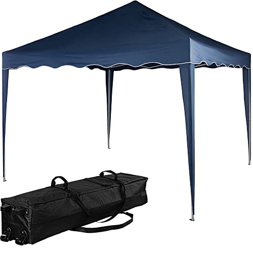 INSTENT Pavillon 3 x 3 m Basic wasserdicht UV Schutz 50+, blau von INSTENT