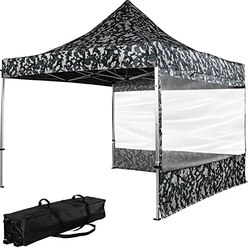 INSTENT Alu-Pavillon 3 x 3 m Pro wasserdicht UV Schutz 50+, urban mit 2 Seitenteilen von INSTENT