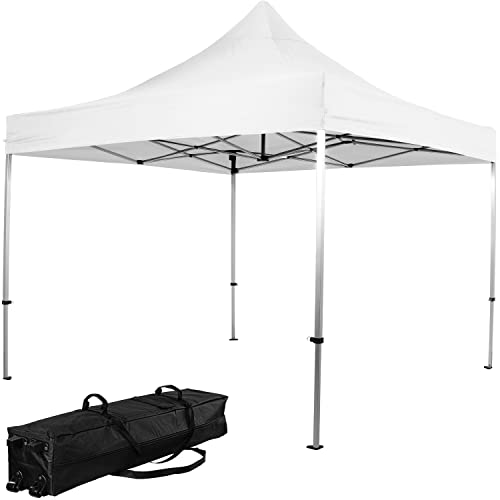 INSTENT Alu-Pavillon 3 x 3 m Pro wasserdicht UV Schutz 50+, weiß von INSTENT