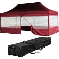 Instent - Faltpavillon rot, 3x6m von INSTENT