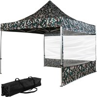 INSTENT Faltpavillon PRO 3x3,Trolley, Alu, woodland, 2ST von INSTENT