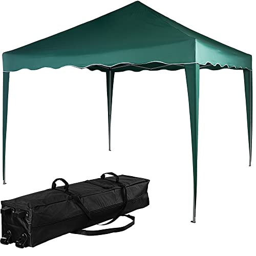 INSTENT Pavillon 3 x 3 m Basic wasserdicht UV Schutz 50+, grün von INSTENT