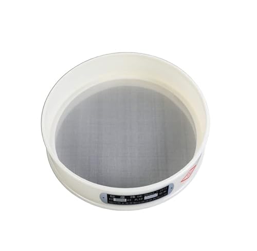 INTCHE Analysensieb Probensieb Mehlsieb Kunststoff PVC Nylonsieb Durchmesser 20cm Laborstandardsieb Ultrafein 6-500 Mesh Filter 1 Stück (Color : 250 mesh) von INTCHE