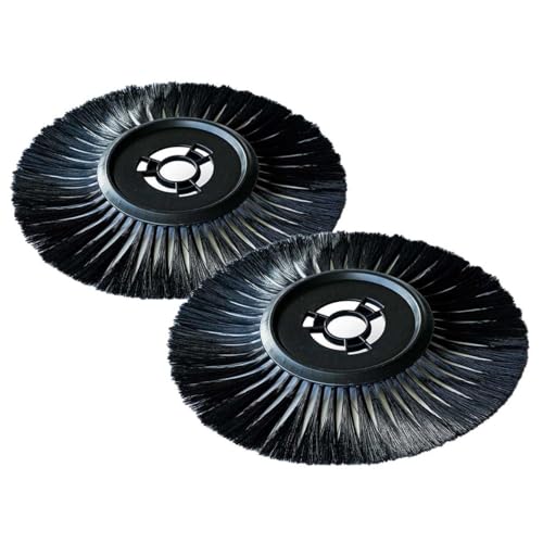 INTEC - 2 Ersatzbürsten für Kehrmaschine, optimale und langlebige Reinigung von INTEC