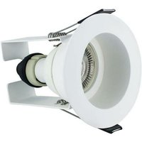 Integral - LED Brandschutz Downlight Einbau Weiß Isolationsschutz / GU10 Halter Weiß IP65 von INTEGRAL LED LIGHTING