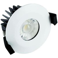 Integral Led Lighting - Integral - led Low Profile IP65 Brandschutz-Downlight Einbaustrahler 8,5 w 3000K 640 lm Dimmbar Mattweiß IP65 von INTEGRAL LED LIGHTING