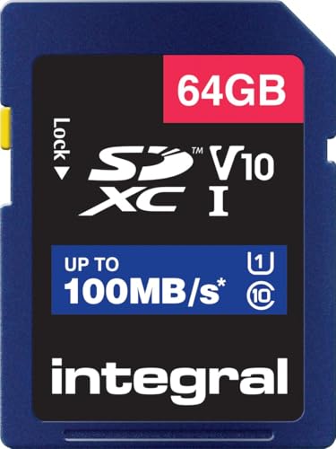 Integral insdx64g 64 GB High Speed SDXC Speicherkarte von Integral