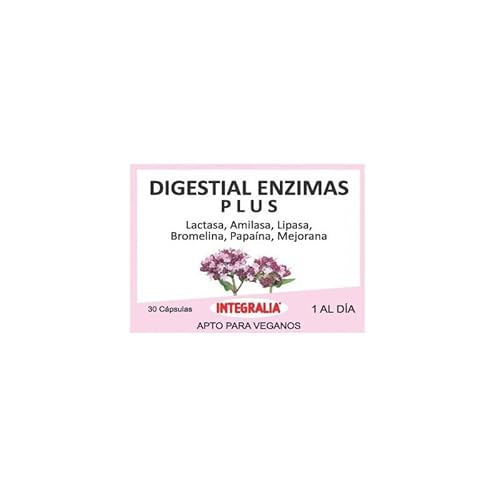 INTEGRALIA 154-0123 DIGESTIAL ENZIMAS PLUS 30 Cap, Kunststoff von INTEGRALIA