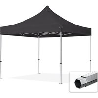 3x3 m Faltpavillon professional Alu 40mm, dunkelgrau 3x3 m Faltpavillon professional Alu 40mm, dunkelgrau von TOOLPORT