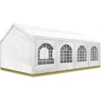 Carpasol - Hochwertiges Partyzelt 3x8 m Pavillon Zelt pe Plane 450 n Gartenzelt Festzelt Wasserdicht weiß Carpasol - Hochwertiges Partyzelt 3x8 m Pavillon Zelt pe Plane 450 n Gartenzelt Festzelt Wasserdicht weiß von CARPASOL