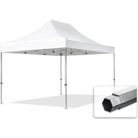 3x4,5 m Faltpavillon professional Alu 40mm, weiß - weiß von INTENT24