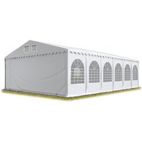 Festzelt 7x12 m - schwerentflammbar Partyzelt Eventzelt xxl 2,6m hoch weiß Pavillon pvc 1400 n 100% wasserdicht Festzelt 7x12 m - schwerentflammbar Partyzelt Eventzelt xxl 2,6m hoch weiß Pavillon pvc 1400 n 100% wasserdicht von INTENT24
