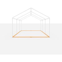 Universal Bodenrahmen 4x6 m für Partyzelte, Pavillons von TOOLPORT