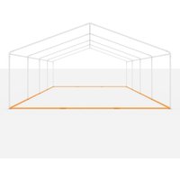 Universal Bodenrahmen 5x12 m für Partyzelte, Pavillons von INTENT24