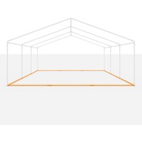 Universal Bodenrahmen 6x8 m für Partyzelte, Pavillons von INTENT24