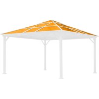 Ersatz-Dachplatten 4x4 m Hardtop ca. 8 mm Polycarbonatplatten für Forest Deluxe 4x4m - Toolport von TOOLPORT