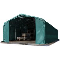 Intent24 - toolport Standsichere Lagerhalle/Lagerzelt 6 x 12 m/mit Statik feuersichere PRIMEtex pvc Plane 2300 n Weidezelt dunkelgrün Intent24 - toolport Standsichere Lagerhalle/Lagerzelt 6 x 12 m/mit Statik feuersichere PRIMEtex pvc Plane 2300 n Weidezelt dunkelgrün von INTENT24