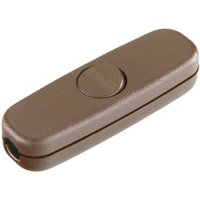 Inter Bär - interBär 5055-009.01 Schnurschalter Braun 1 x Aus/Ein 3 a 1 St. von INTER BÄR