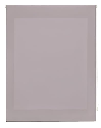 INTERBLIND | Premium Rollo, lichtdurchlässig, glatt, 120 x 175 cm (Breite x Höhe), Stoffmaß 117 x 170 cm, lichtdurchlässig, pastellviolett - Premium Fensterrollo von INTERBLIND