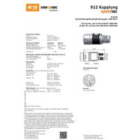 Intercontec BKUA441NN0009100B000 Kupplung 1St. von INTERCONTEC