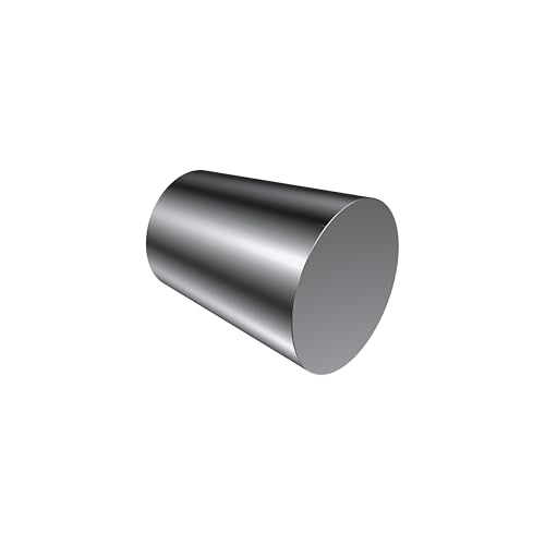 INTERDECO Endstücke Konus Chrom aus Metall für Gardinenstangen 20 mm Ø (2 Stück) von INTERDECO