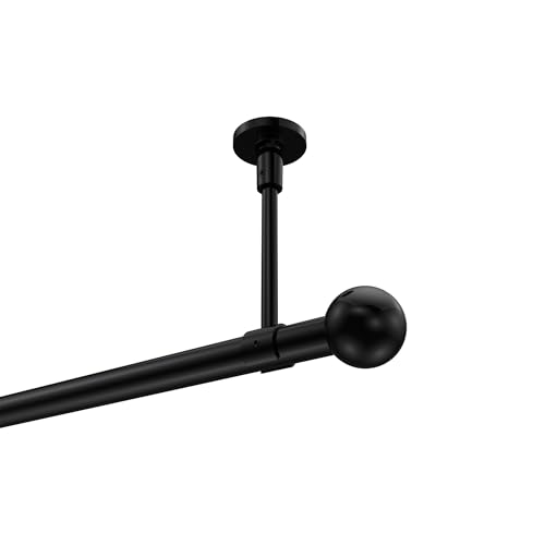 INTERDECO Gardinenstange 20 mm Ø mit Deckenbefestigung Schwarz Typ 10193633 AZA, 320 cm INTERDECO Gardinenstange 20 mm Ø mit Deckenbefestigung Schwarz Typ 10193633 AZA, 320 cm von INTERDECO