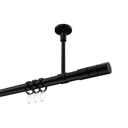 INTERDECO Gardinenstange 20 mm Ø mit Deckenbefestigung Schwarz Typ 10203833 AZA, 200 cm INTERDECO Gardinenstange 20 mm Ø mit Deckenbefestigung Schwarz Typ 10203833 AZA, 200 cm von INTERDECO