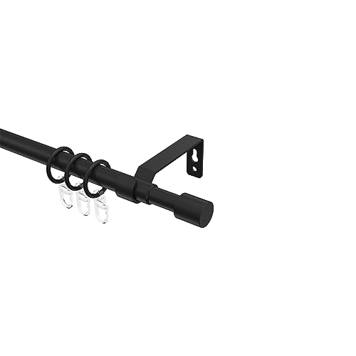 Interdeco ausziehbare Gardinenstange in Schwarz 13/16 mm Ø Hera Livo, 160-300 cm Interdeco ausziehbare Gardinenstange in Schwarz 13/16 mm Ø Hera Livo, 160-300 cm von INTERDECO
