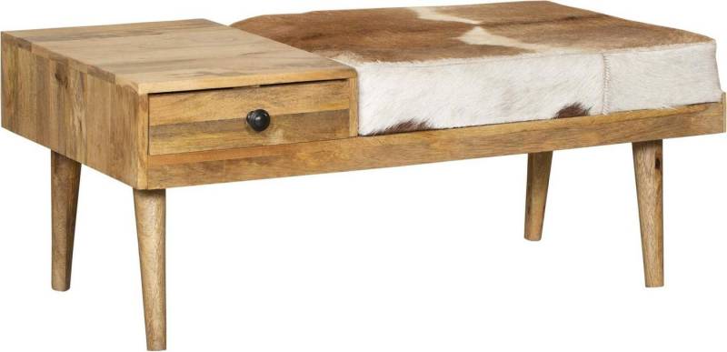INTERIA Home & Living Bank Sitzbank Garderobenbank PATNA mit Schublade und Kuhfellbezug INTERIA Home & Living Bank Sitzbank Garderobenbank PATNA mit Schublade und Kuhfellbezug von INTERIA Home & Living