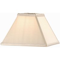 Interiors - Neun Zoll Oyster Faux Silk Shade, B22 von INTERIORS 1900