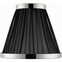 Interiors - Schwarz und Nickel Six Inch Shade, E14 von INTERIORS 1900