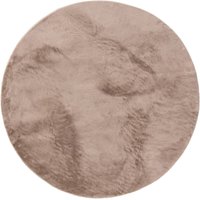 Interiyou - Teppich Fargo Taupe ø 200 cm rund von INTERIYOU