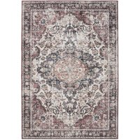 Interiyou - Teppich Gent Multicolor/Rot 60x120 cm von INTERIYOU