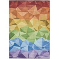 Interiyou - Teppich Gent Multicolor 140x200 cm von INTERIYOU