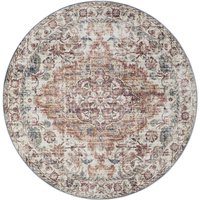 Interiyou - Teppich Gent Multicolor ø 160 cm rund von INTERIYOU