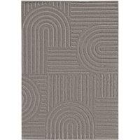 Interiyou - Teppich Lecce Hellgrau A1 160x230 cm von INTERIYOU