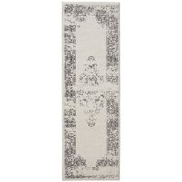 Interiyou - Teppich Sintra Cream/Grau 80x240 cm Interiyou - Teppich Sintra Cream/Grau 80x240 cm von INTERIYOU