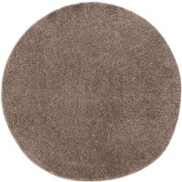 Teppich Sofia Taupe ø 250 cm rund von INTERIYOU