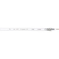 Interkabel - ac 100-50 Koaxialkabel Außen-Durchmesser: 6.90 mm 75 ω 120 dB Weiß 50 m von INTERKABEL