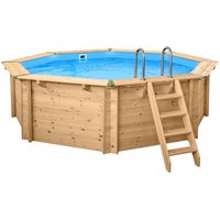 Schwimmbad Bali Holzpool Ø440x136 cm - Interline Summer von INTERLINE SUMMER