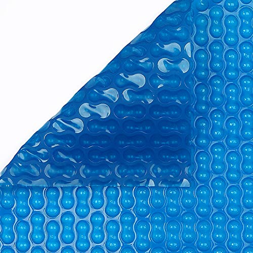 INTERNATIONAL COVER POOL Solarheizung Poolheizung Solarfolie 2x4 Meter Geo Bublle 400 Mikron (Unverstärkten,Einzelstich) von INTERNATIONAL COVER POOL