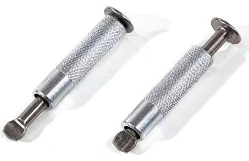 INTERNATIONAL COVER POOL Versenkbare Verankerungsschrauben Ø10 für Poolabdeckung, 11 Stück von INTERNATIONAL COVER POOL