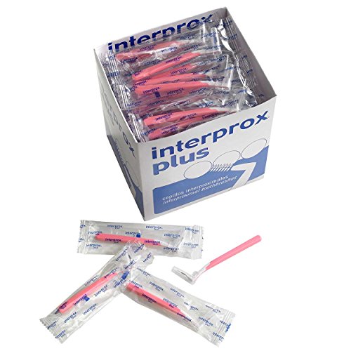 Interprox plus Interdentalbürsten 100er Box (rosa nano) von Interprox