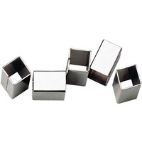 Intersteel - Ausgleichshülse Metall f. Vierkantstift von 8 auf 10 mm Länge 30 mm Intersteel - Ausgleichshülse Metall f. Vierkantstift von 8 auf 10 mm Länge 30 mm von INTERSTEEL