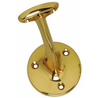 Messing Handlaufstütze Gold Wandhandlaufstütze Handlaufhalter für runde Stange von NO BRAND