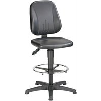 Interstuhl Arbeitsdrehstuhl Unitec Bodengleiter + Fußring - 9651-551 von BIMOS