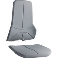 Wechselpolster Supertec-Gewebe grau passend für Sitz und Rückenlehne von BIMOS