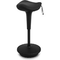 IWMH Ergonomischer Arbeitshocker, Höhenverstellbar Stehhilfe, Drehbar Bürohocker, Schreibtisch Hocker - Grau von INTIMATE WM HEART