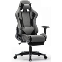 IntimaTe WM Heart Gaming Stuhl, Racing Gamer Stuhl, Bürostuhl Stoff mit Fußstütze, Ergonomischer Computerstuhl, Schreibtischstuhl, Drehstuhl mit IntimaTe WM Heart Gaming Stuhl, Racing Gamer Stuhl, Bürostuhl Stoff mit Fußstütze, Ergonomischer Computerstuhl, Schreibtischstuhl, Drehstuhl mit von INTIMATE WM HEART